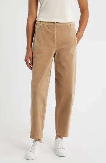 Eileen Fisher Ankle Lantern Corduroy Pants | Nordstrom | Nordstrom