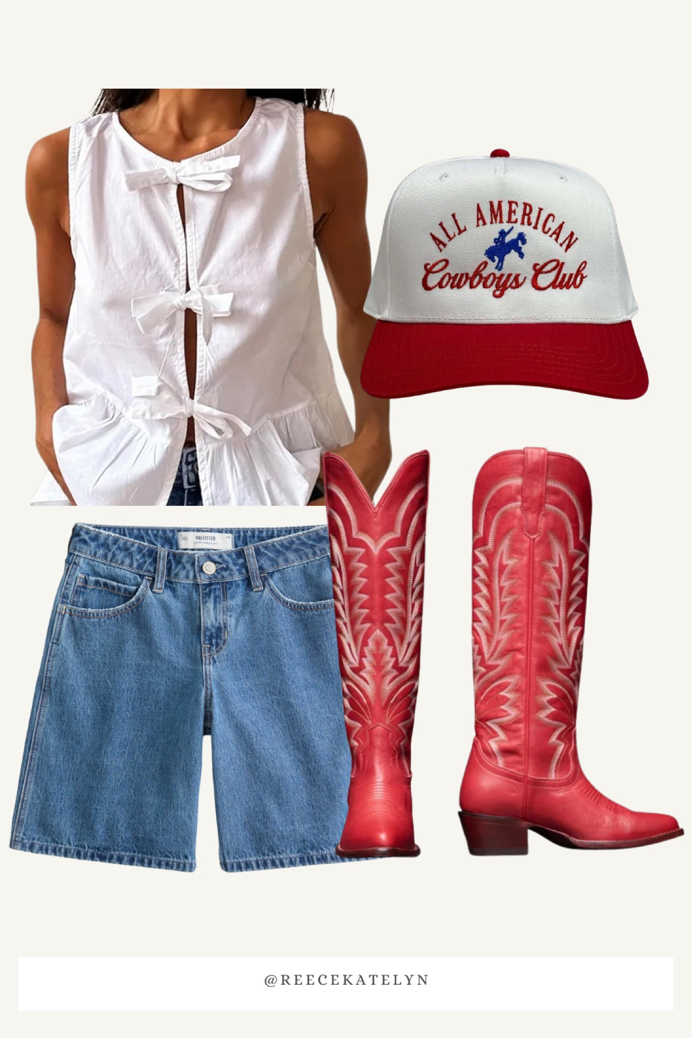 Memorial Day / 4th of July women’s outfit