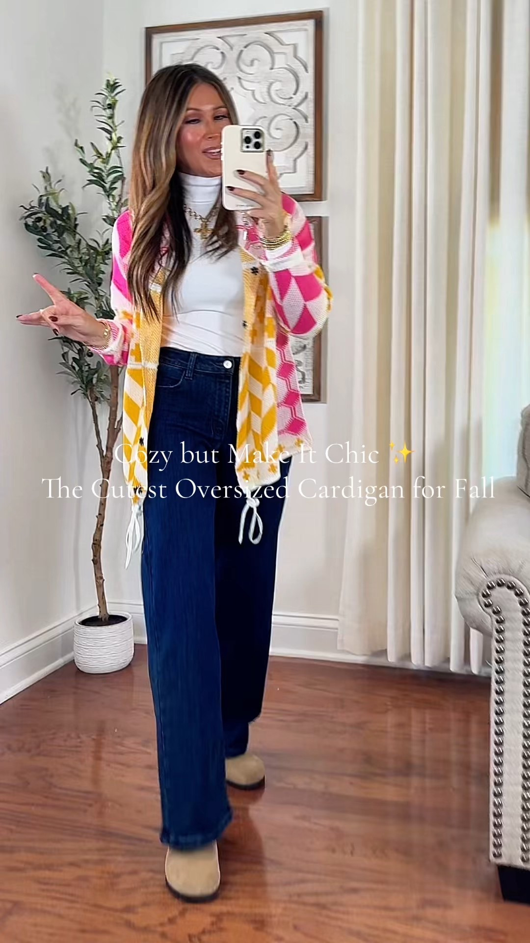 Cozy but Make It Chic ✨ The Cutest Oversized Cardigan for Fall

This  Oversized Printed Cardigan is giving boho-meets-chic perfection 🍂💕
The colors, the pattern, and that cozy shawl collar make it the statement sweater you’ll keep reaching for all season long. Pair it with jeans and a tee for a casual day look or throw it over a fitted top for that effortless “cool-girl cozy” vibe.

The knit is soft and warm — not bulky — which makes it perfect for layering through winter and early spring. Linked in my TikTok Shop! 💫

⸻

	1.	Oversized printed cardigan
	2.	Cozy fall outfit ideas
	3.	Boho knit sweater women

#TikTokShopCreatorPicks
#CreatorPicksAmbassador
#TikTokShopBlackFriday
#FallFreshness #TikTokShopFallDealsForYou 

#LTKSeasonal #LTKGiftGuide #LTKStyleTip