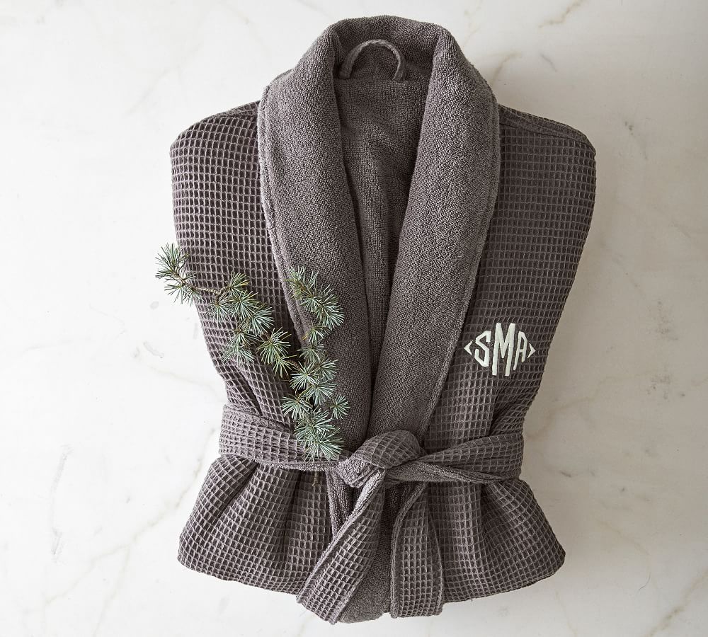 Waffle Weave Resort Robe | Pottery Barn (US)