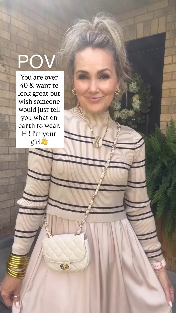 Cute dress for Fall! Wearing size M. 

Studded jacket, size down! I’m wearimg S. 

#FallFashion #FallDress #FallOutfitIdeas

#LTKOver40 #LTKFindsUnder100 #LTKStyleTip