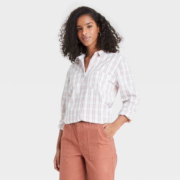 Women's Long Sleeve Button-Down Shirt - Universal Thread™ | Target