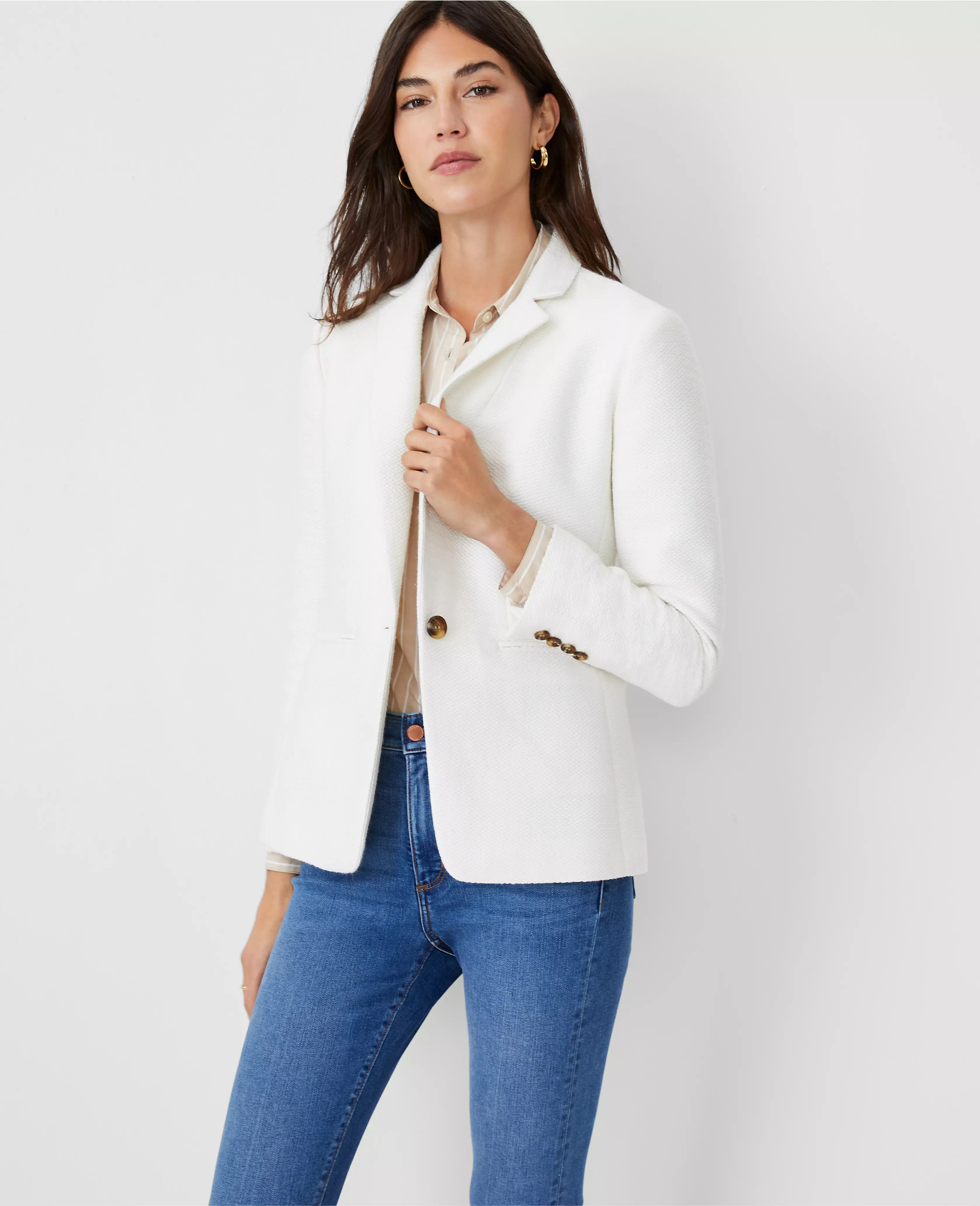The Hutton Blazer in Tweed | Ann Taylor (US)