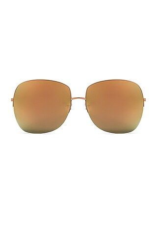 Barton Perreira Harmonia Sunglasses in Brown | FWRD 