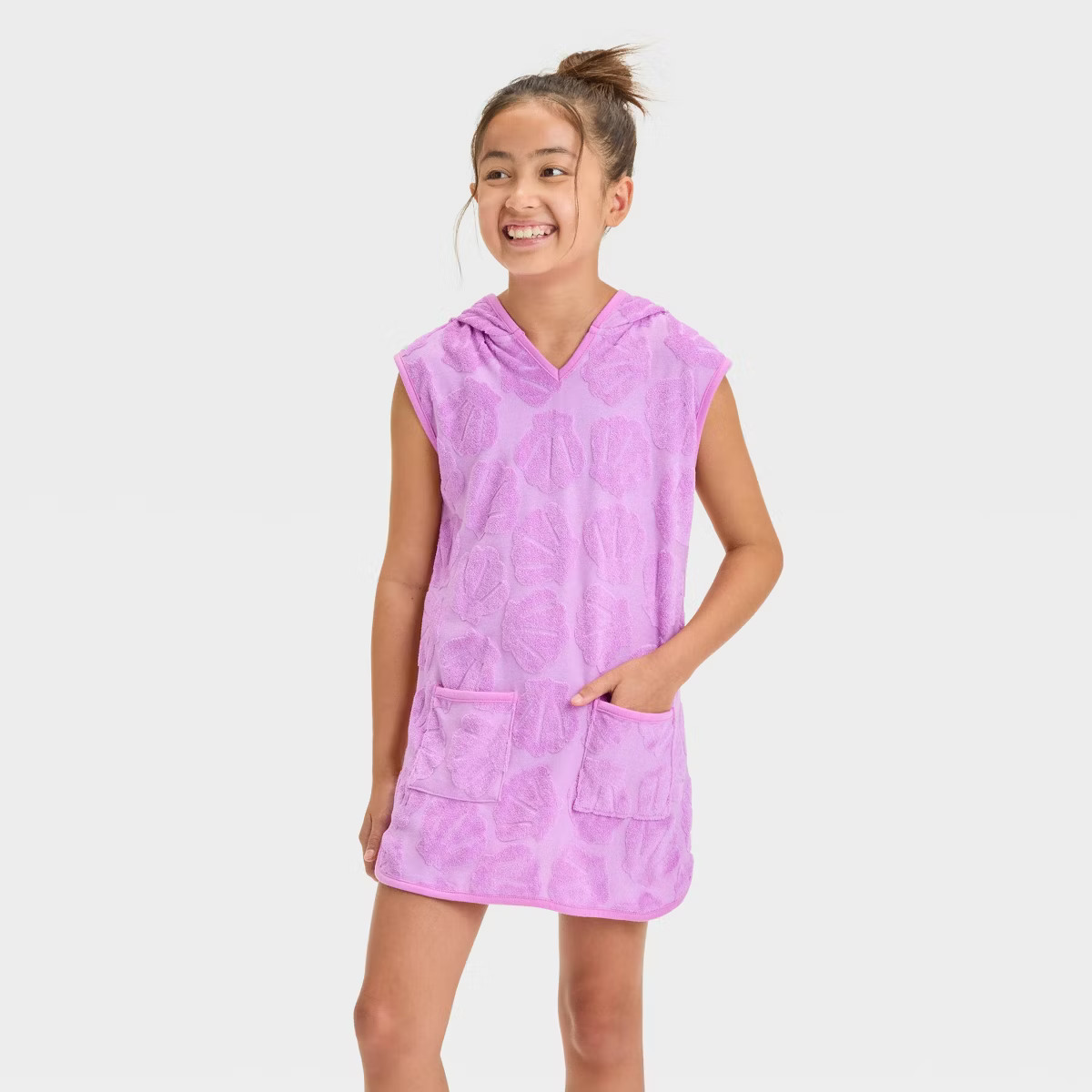 Girls' Solid Swim Cover Up Dress - Cat & Jack™ | Target