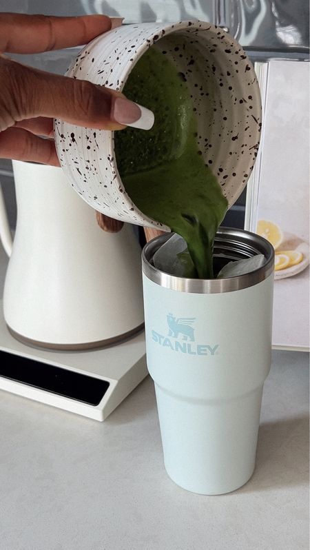 been loving taking my matcha lattes to go in my 14oz stanley tumbler in the color ‘mist’ 🤩


#LTKHome