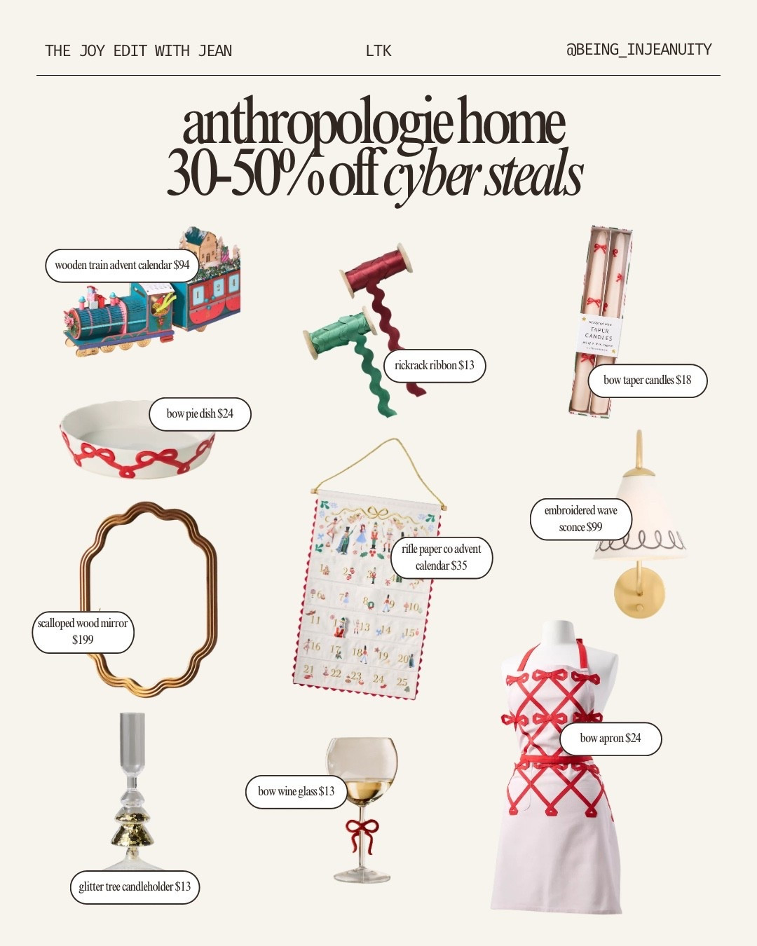 I hand picked some of my fav Anthro finds from their cyber steals sale. It’s sooo good!

#LTKHoliday #LTKCyberWeek #LTKGiftGuide