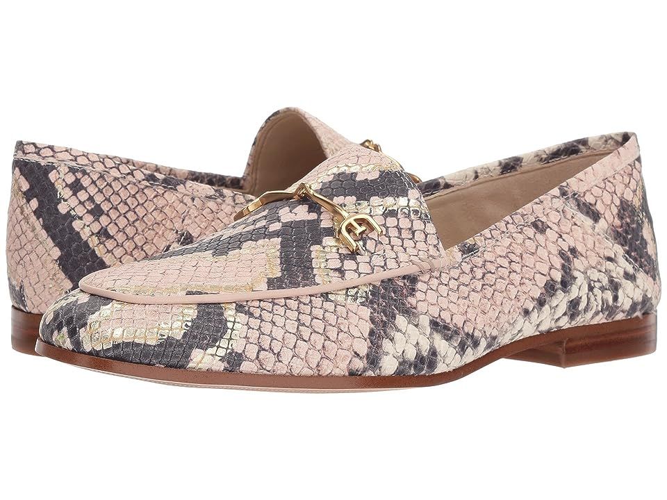 Sam Edelman Loraine (Pink Matte Diamante Snake Leather) Women's Dress Sandals | Zappos