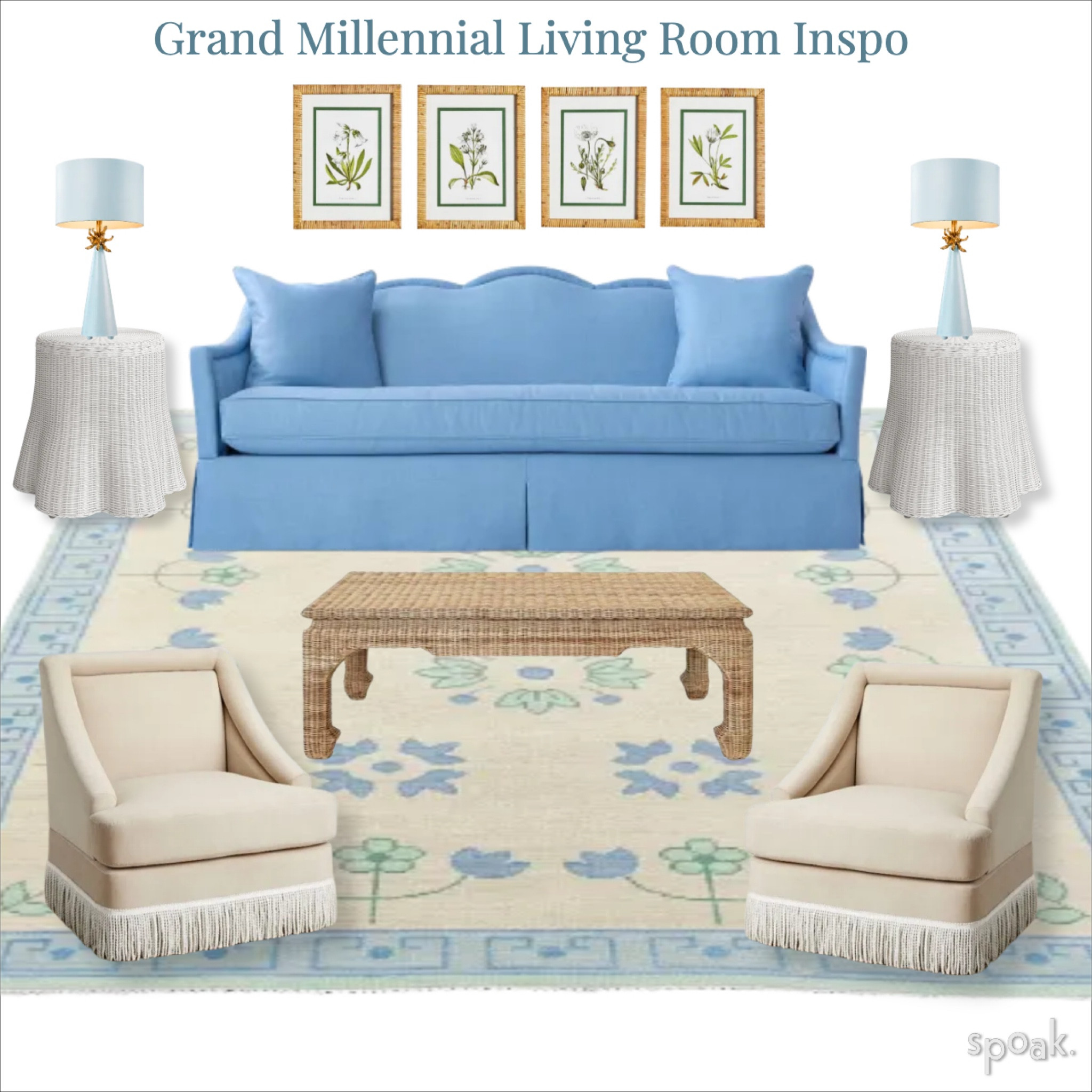 Grand millennial living room inspo! 

#LTKStyleTip #LTKHome #LTKSaleAlert