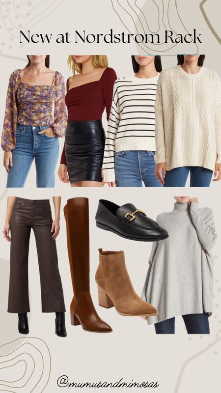 New fall clothes at Nordstrom Rack
Tall dolce vita boots
Black loafers
Sweaters
Fall tops
Leather pants
Turtle neck


#LTKHoliday #LTKSeasonal #LTKGiftGuide
