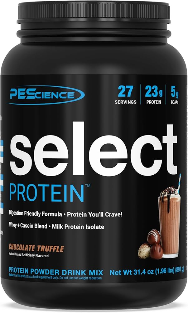 PEScience Select Protein Powder, Whey and Casein Blend, Lean Protein Powder for Women and Men, Lo... | Amazon (US)