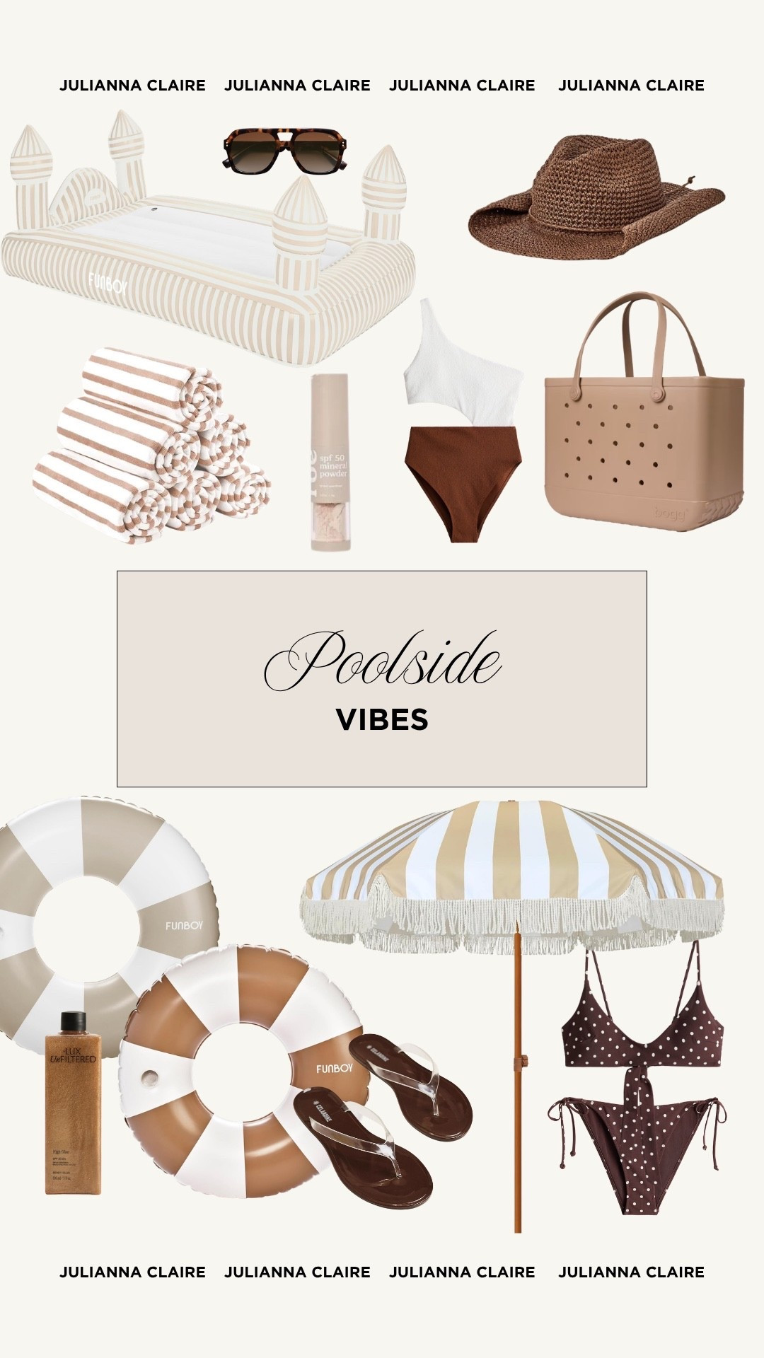 Poolside essentials for summer 2026!

#LTKHome #LTKSeasonal #LTKSwim