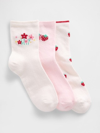 Kids Crew Socks (3-Pack) | Gap Factory