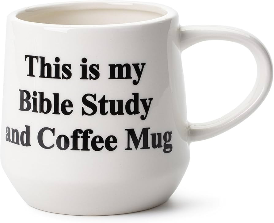 Mr. Pen- Christian Coffee Mugs for Women & Men, 15 oz, White with Bible Theme Design, Christian M... | Amazon (US)