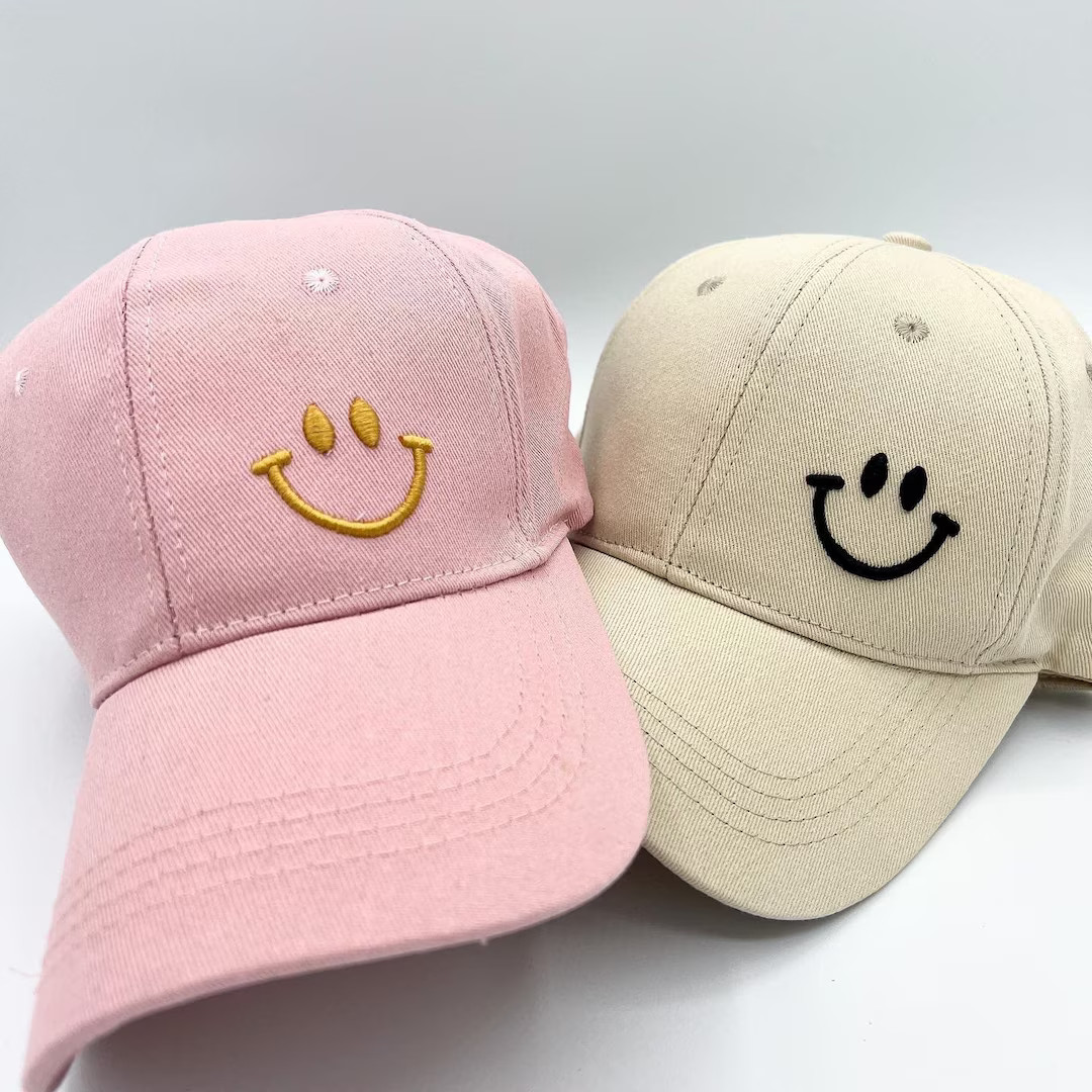 Smiley Adult Hat - Etsy | Etsy (US)