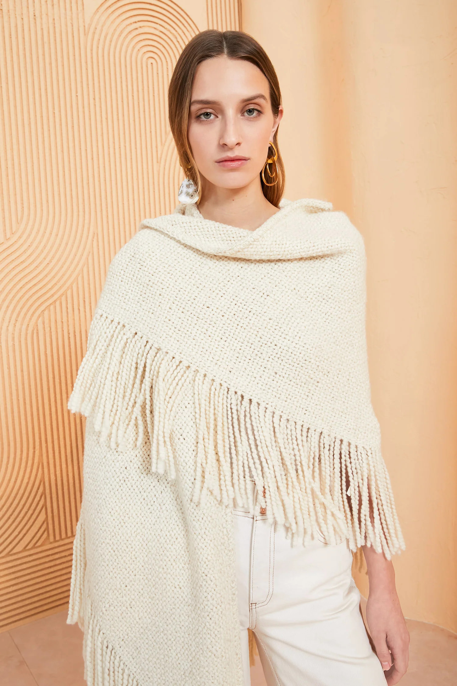 Martina Shawl - Cream | Ulla Johnson