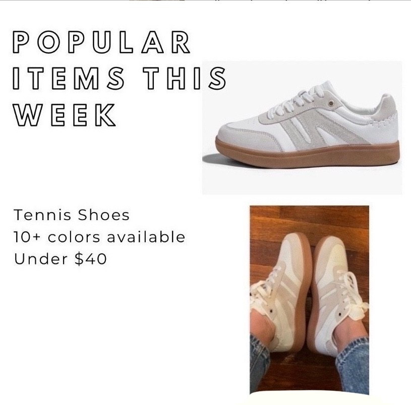 Tennis shoes - I wear these shoes at least once a week to work; they’re so comfortable and also come in more colors  

#amazon #sneakers #sportsneakers #tennisshoes 


#LTKActive #LTKOver40 #LTKU