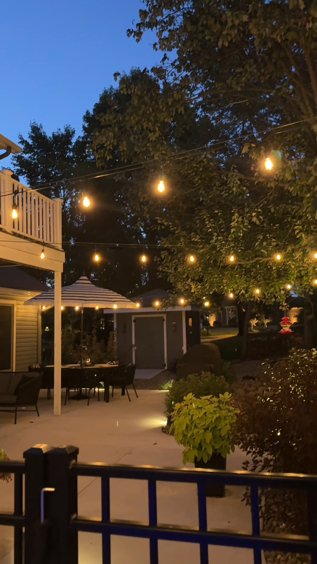 COME ON IN: or should I say come on out?! To our dreamy, magical patio with string lights!!

#LTKHome