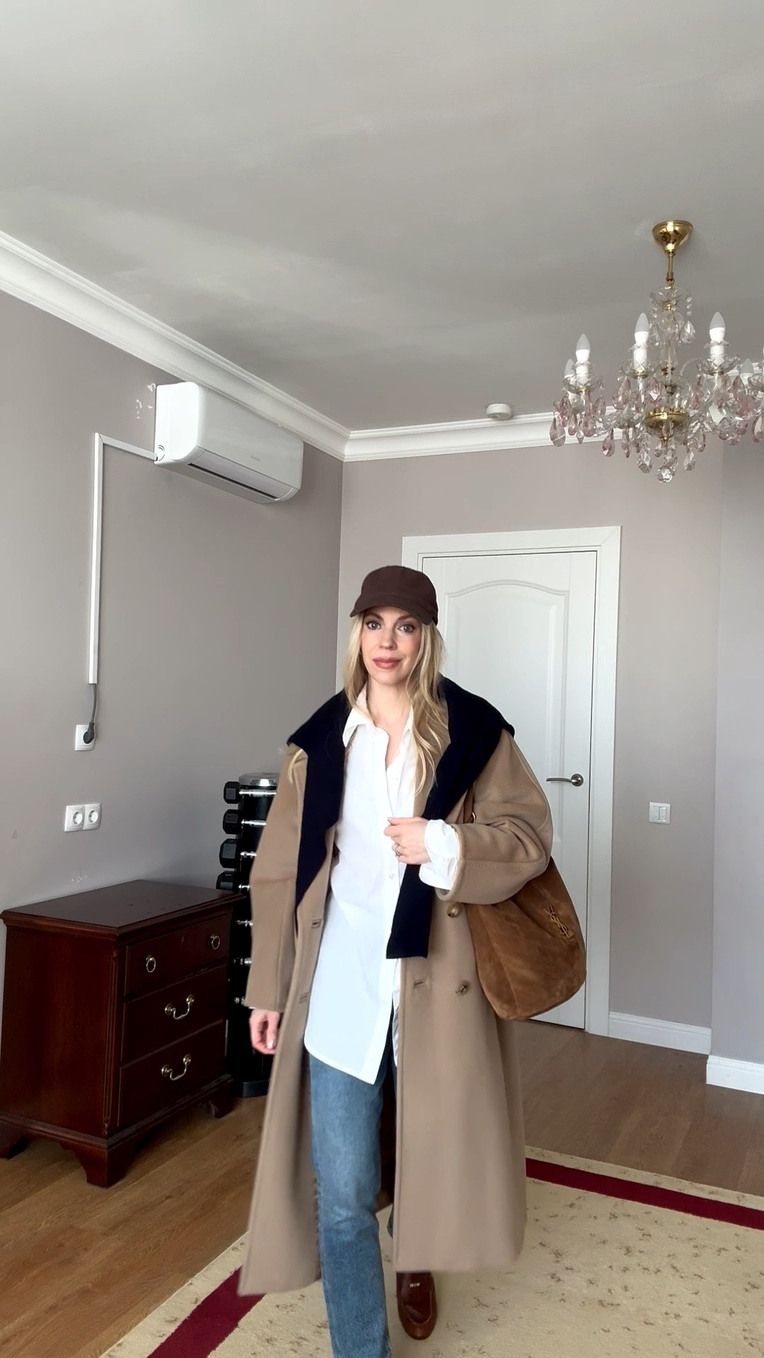 Travel style, camel coat, @Shopbop cigarette jeans, @Zara brown loafers, oversized white button down shirt, CBK style 

#LTKTravel #LTKspring #LTKspringtrends