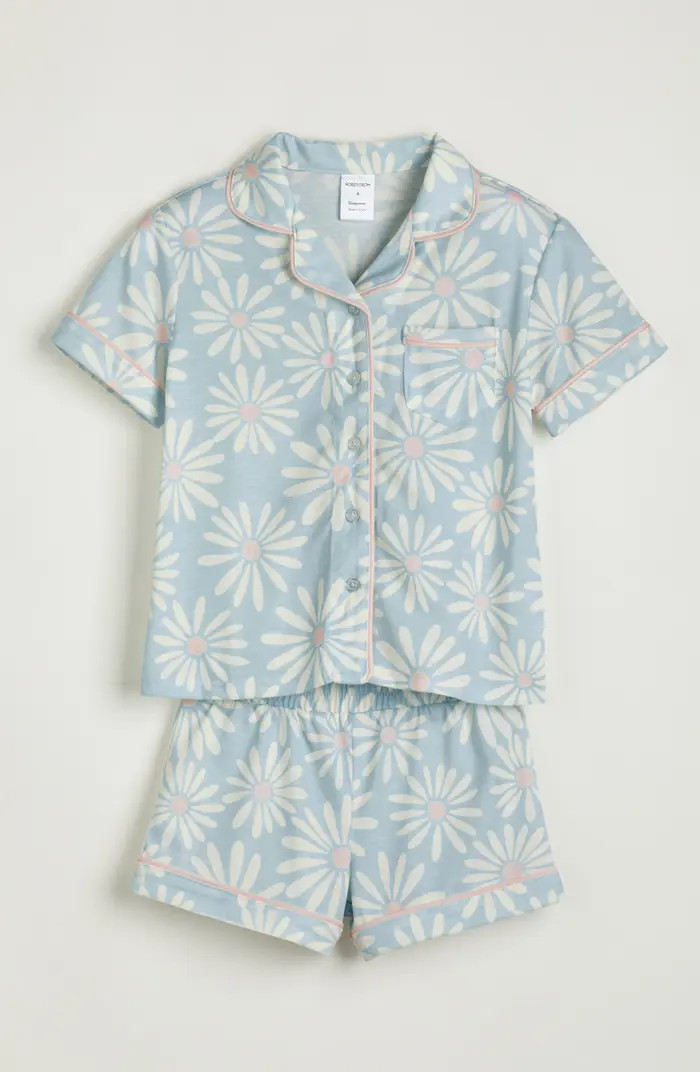 Kids' Print Two-Piece Short Pajamas | Nordstrom