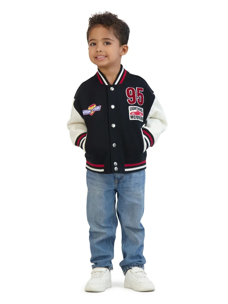 Disney Pixar Cars Toddler Boy Bomber Jacket, Sizes 12M-5T | Walmart (US)