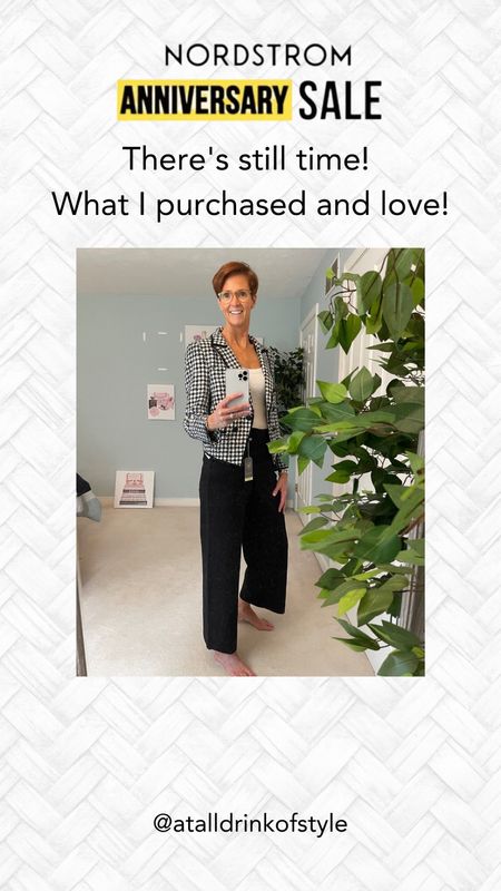 Nordstrom Anniversary sale favorite purchases.
Madly in love with with Veronica Beard black and white houndstooth blazer.

#LTKFind #LTKsalealert #LTKxNSale