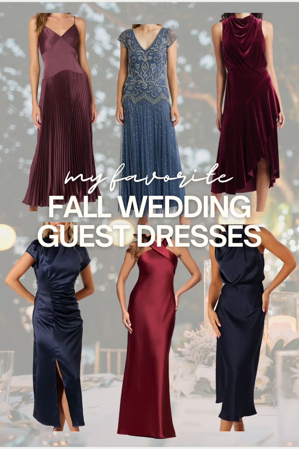 My Favorite Fall Wedding Guest Dresses 🍂✨ Wedding season isn’t over yet and these dresses are perfect for fall and winter wedding celebrations! From rich jewel tones to silky satins and elegant pleats, these picks are timeless, flattering, and effortlessly chic. Whether you’re heading to a formal evening wedding or a cozy countryside ceremony, these are my top Nordstrom finds that will turn heads all night long. 💃
Shop the looks below — most under $150!
#FallWeddingGuest #WeddingGuestDress #NordstromFinds #FallFashion #OccasionWear #FallWeddingStyle #LTKWeddingGuest #LTKFinds #LTKFall #LTKUnder150 #DressInspo 

 #LTKSeasonal #LTKFindsUnder100 #LTKWedding