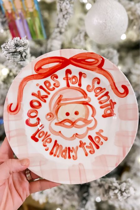 Cookies for Santa! One of my favorite things to pull out every year! We love this hand painted, personalized cookie plate! They make the best gifts too!💕🎅🏼🍪

#LTKkids #LTKSeasonal #LTKHoliday