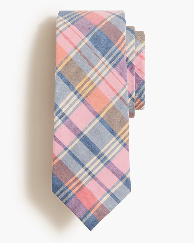 Mixed-plaid tie | J.Crew Factory