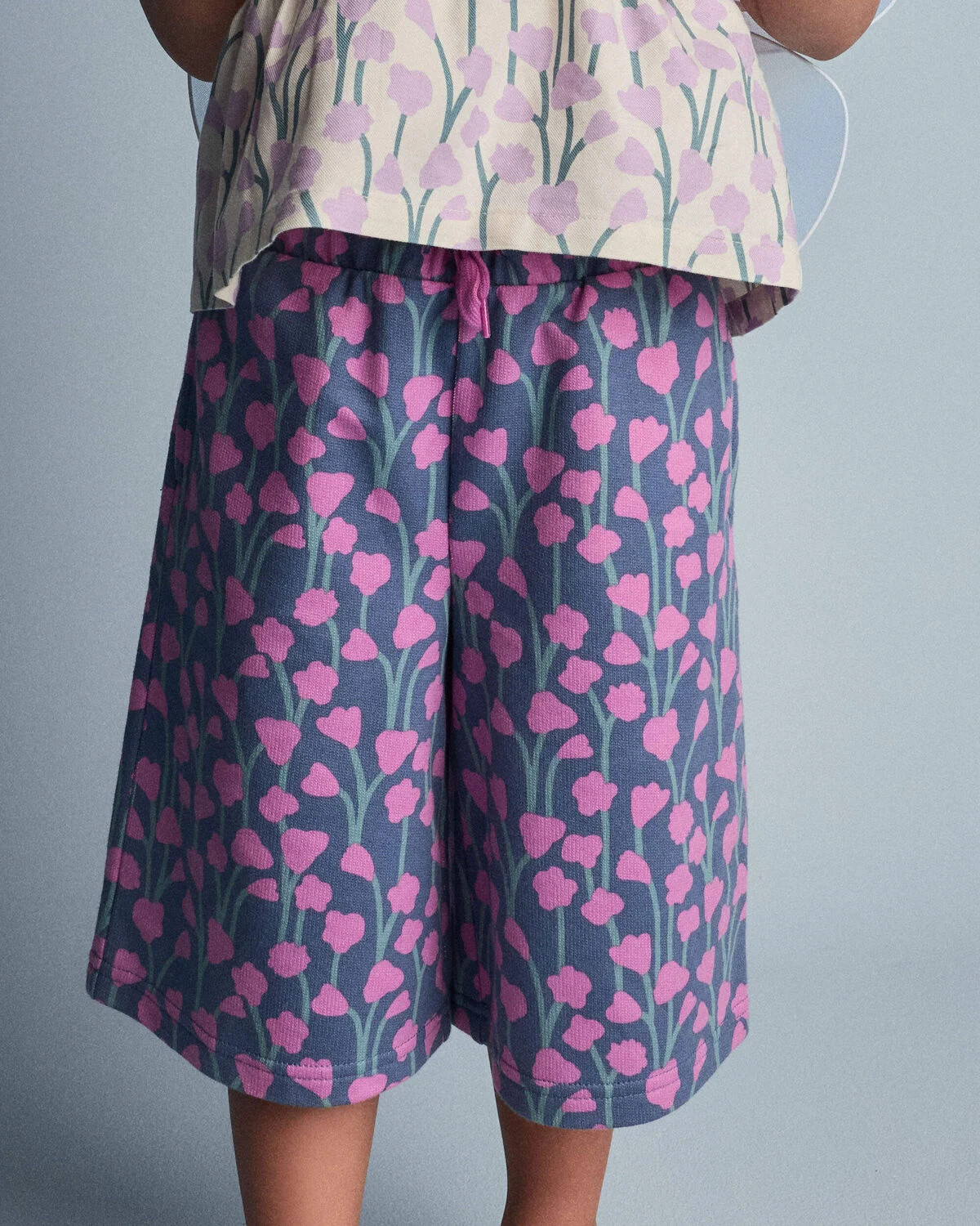 Toddler Girl Wide-Leg Pants in Wildflowers - Blue/Purple - Otter Avenue | Carter's | Carter's Inc