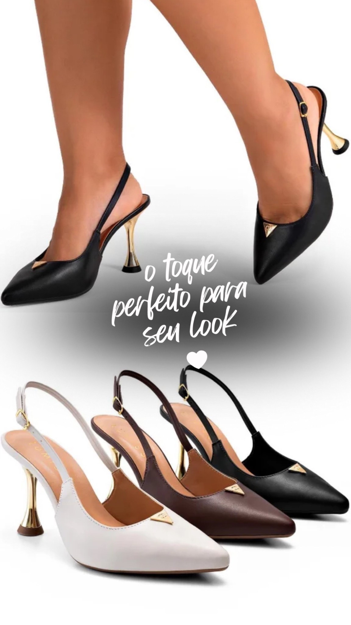 Scarpin Feminino Lumiss Salto Alto Fino Metalizado Bico Fino

#LTKpromo #LTKshoes #LTKbrasil