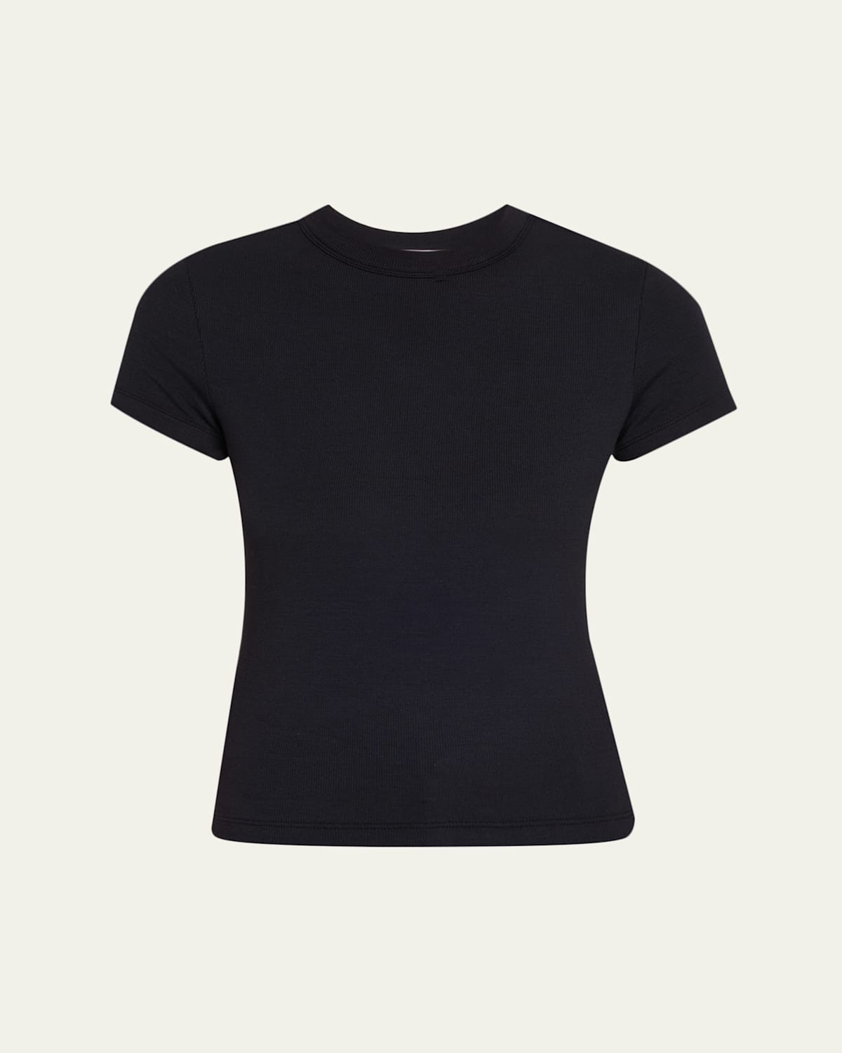 Ribbed Crewneck Baby Tee | Bergdorf Goodman