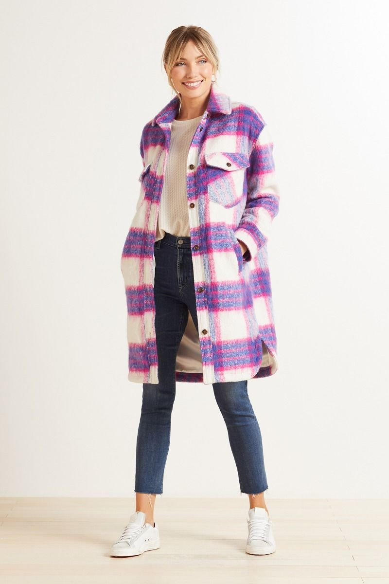 BLANKNYC Prime Time Shacket | EVEREVE | Evereve