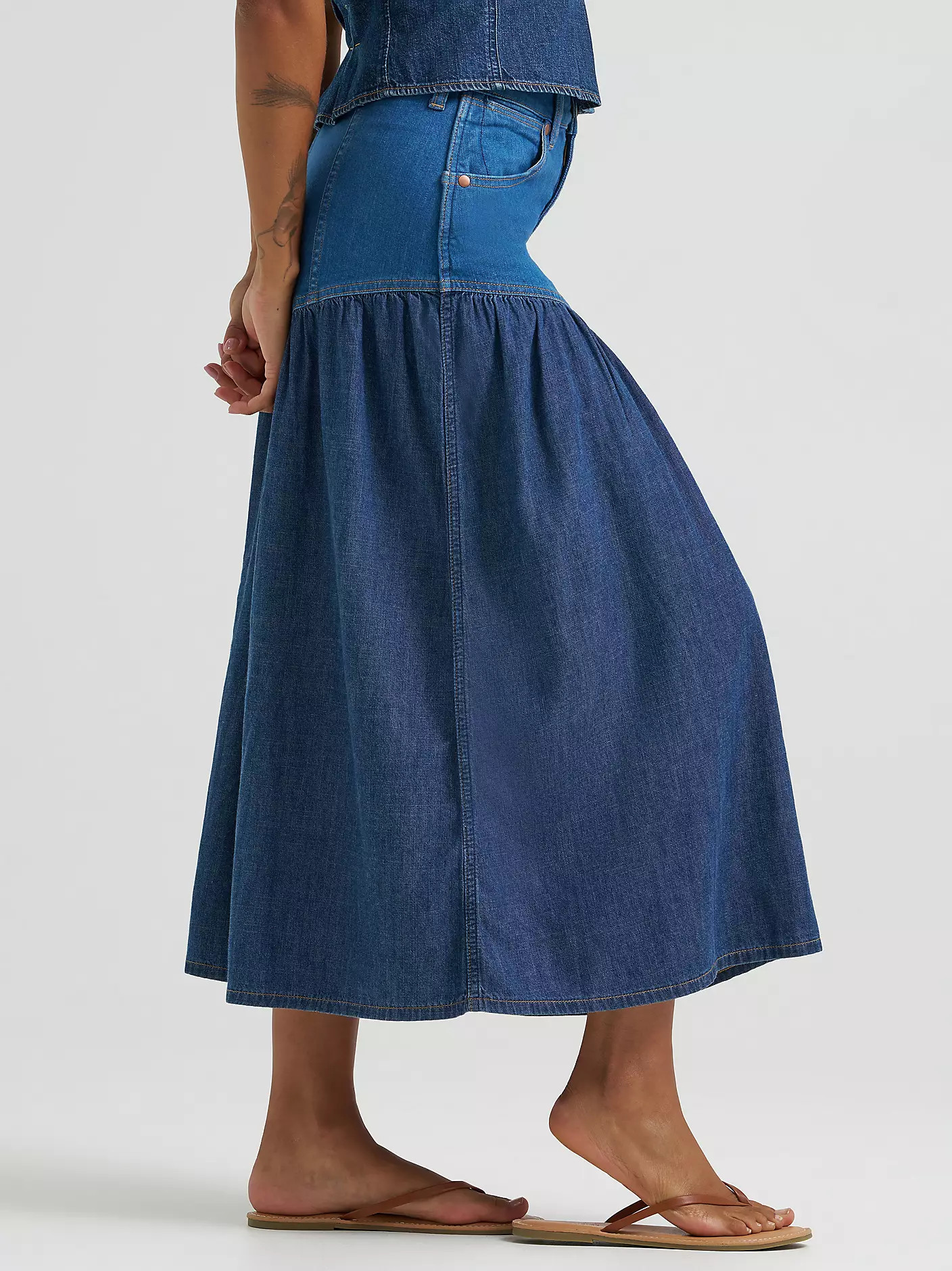 Women's Basque Waist Skirt | Wrangler