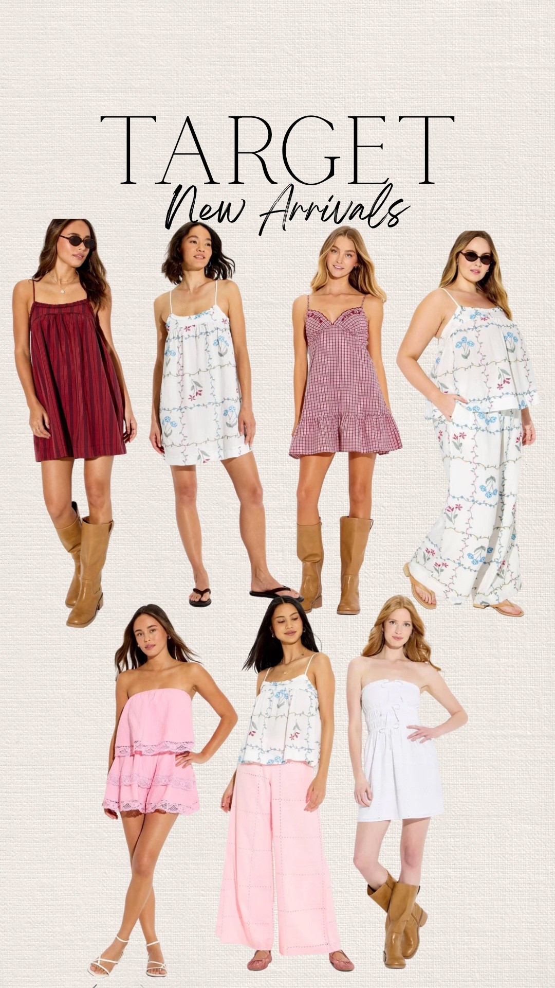 Target new arrivals 
Target finds 

#LTKSeasonal #LTKSaleAlert #LTKMothersDay