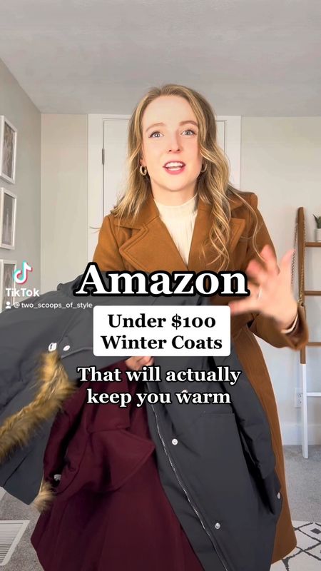 Sharing 4 Amazon coats under $100 that are lined and will keep you warm this winter. Wearing smallest size in all coats. 
.
4th coat is waterproof. 


#LTKstyletip #LTKSeasonal