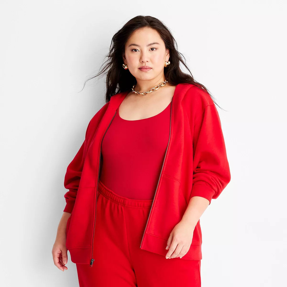 Women's Leisure Studio Zip-Up Hoodie Sweatshirt - Universal Thread™ | Target