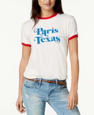 ban. do Cotton Paris Texas Ringer Graphic T-Shirt | Macys (US)