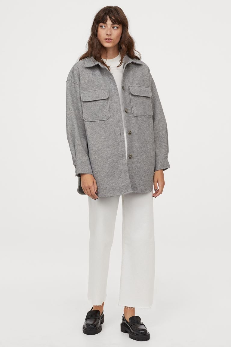 Jersey Shacket | H&M (US + CA)