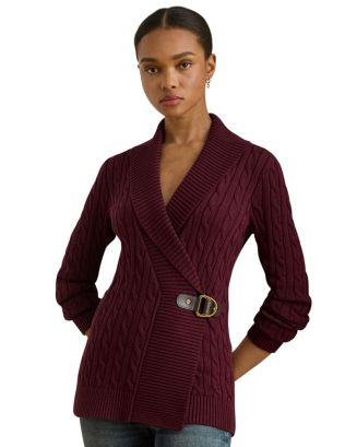 Buckled Cotton Sweater | Bloomingdale's (US)