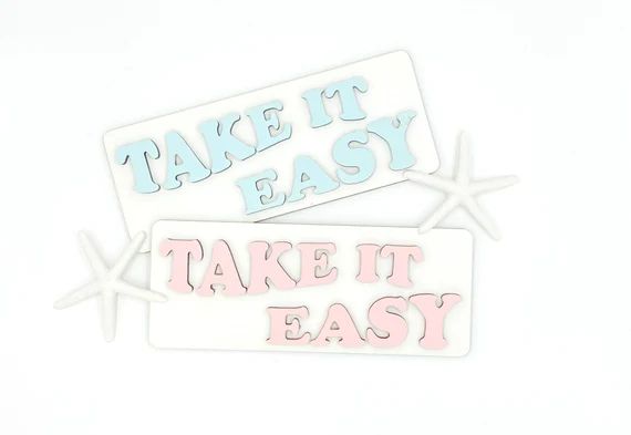 Take It Easy Shelfie | Etsy | Etsy (US)