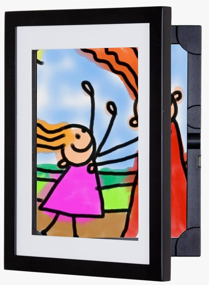 Dynamic Frames Li’l Davinci Art Cabinet, Stores up to 50 Pieces of 8.5 x 11 inch Art, Outer Woo... | Amazon (US)