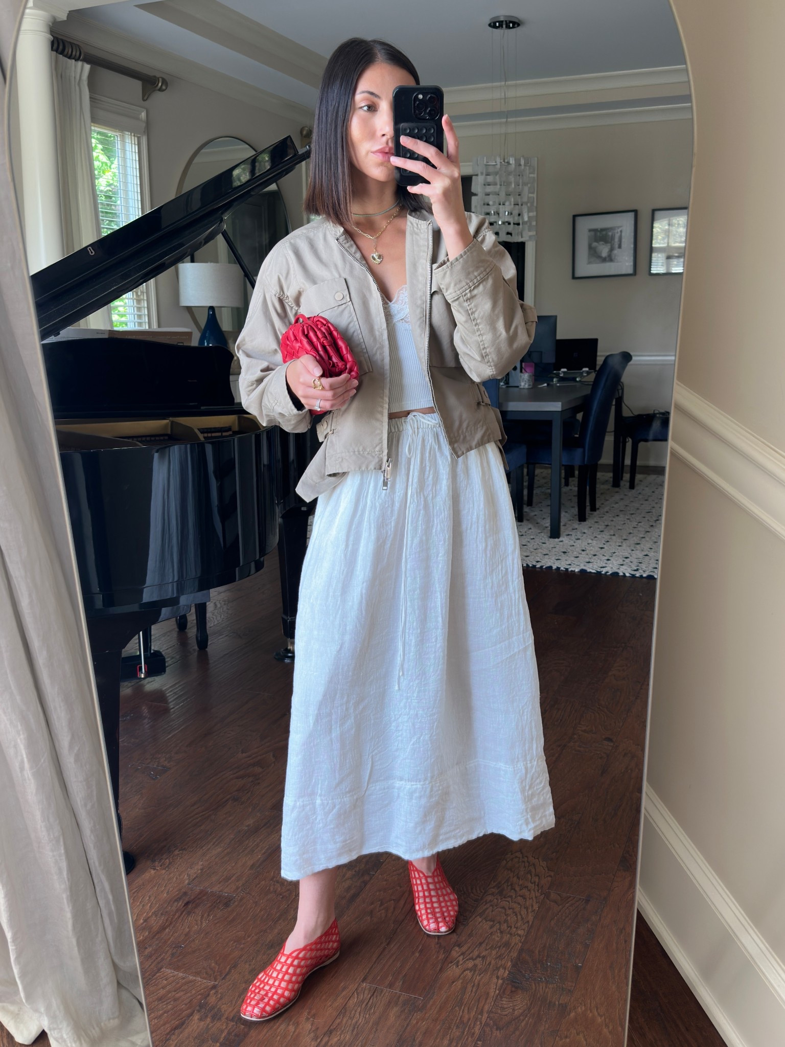 Easter egg hunt but make it fashion or something like that #cargojacket #utility jacket #jellyflats

#LTKStyleTip #LTKShoeCrush #LTKSeasonal