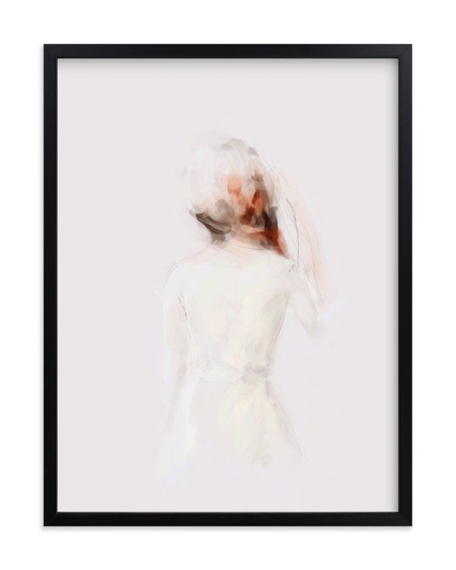 "The Figure" - Painting Limited Edition Art Print by Lori Wemple. | Minted