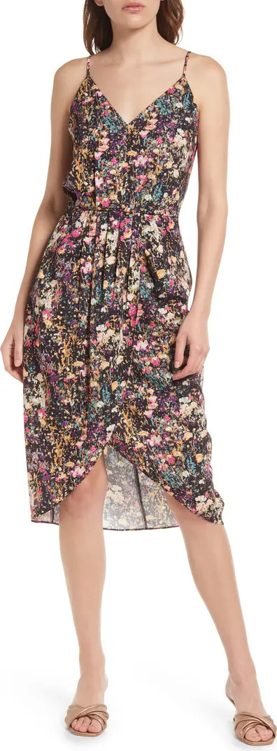 Sleeveless Faux Wrap Dress | Nordstrom