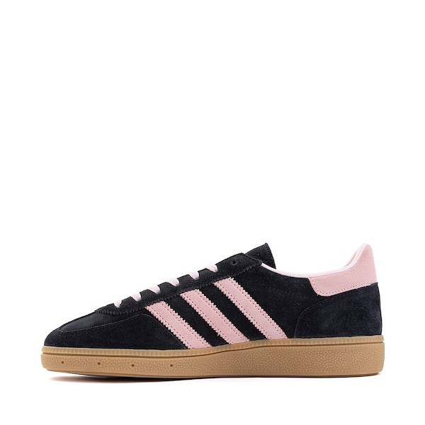 Womens adidas Handball Spezial Athletic Shoe - Core Black / Clear Pink / Gum | Journeys