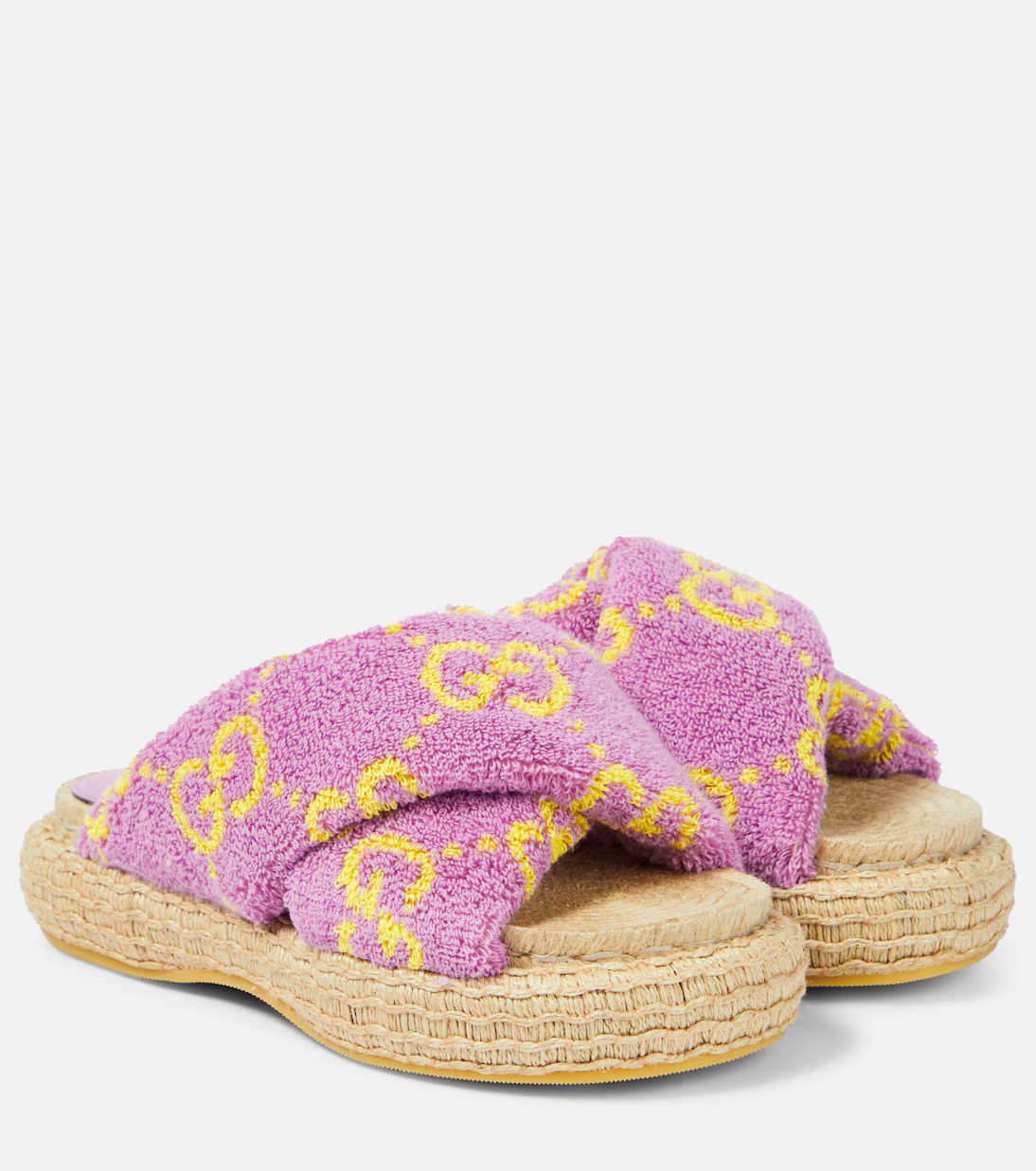 Maxi GG terry espadrille slides | Mytheresa (US/CA)