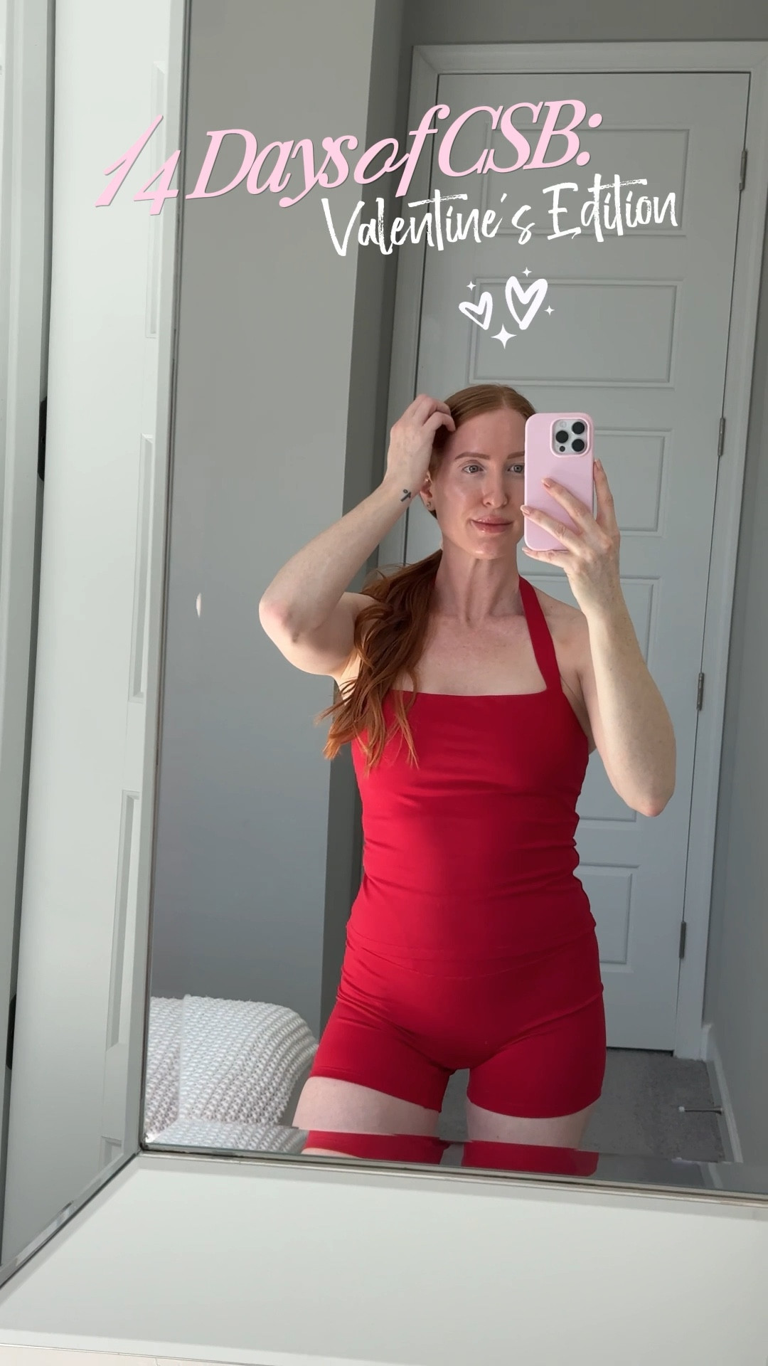 Day 4: I’m in love 💋 @csb 
Wearing the Halle Tank & Serenity Shorts 


#14daysofcsb #activewear #fitnessfashion #redset #csb #valentineoutfit 

#LTKootd #LTKValentine #LTKfitnessgoals