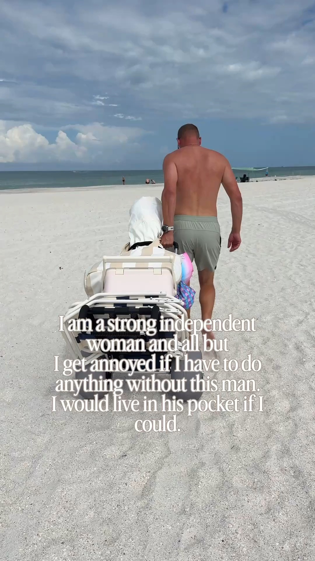 It’s true. Also this beach dolly is a 10/10, all 5 stars and a must-have for any beach goer. It hauls all of the things with ease. 
Also linking my other beach favs.

#LTKdayinmylife #LTKmomlife #LTKSwim