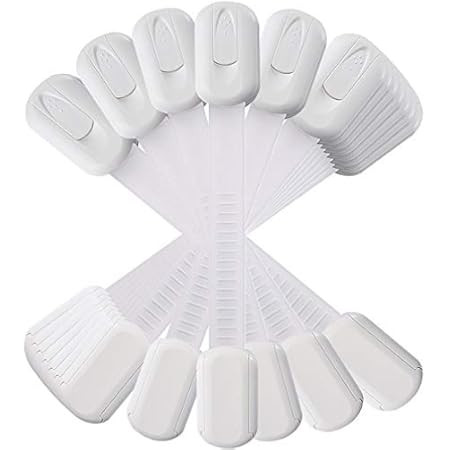 Baby Proofing Child Safety Locks (12 Pack) by Skyla Homes - The Safest, Quickest and Easiest 3M A... | Amazon (US)